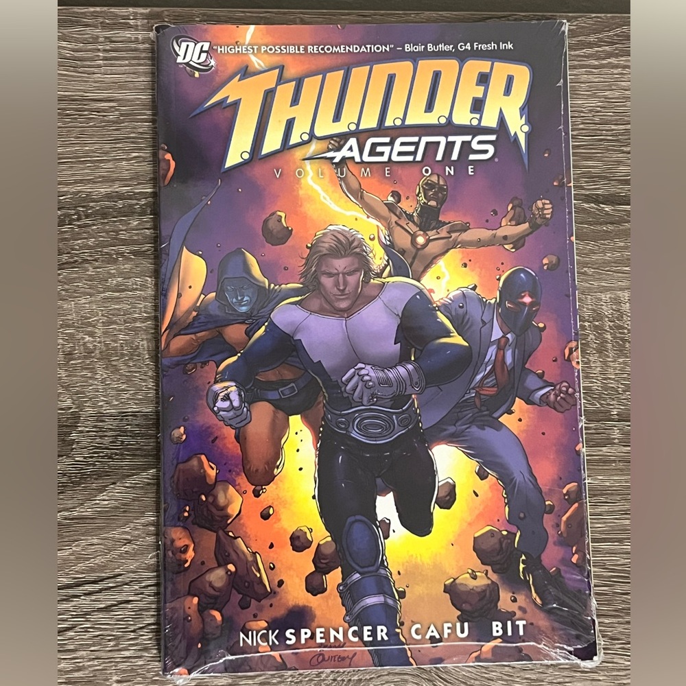 DC Comics Thunder Agents Volume One Nick Spencer Cafe Bit